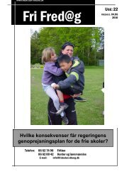 Fri Fred@g - Friskolen i Viborg