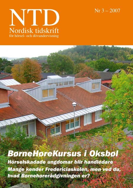 BørneHøreKursus i Oksbøl - Norsk Audiopedagogisk Forening