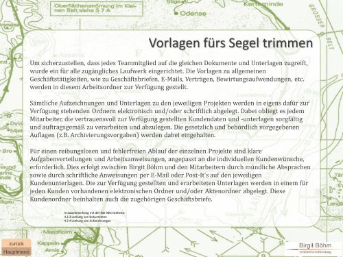 Das Bordbuch der Birgit Böhm UnternehmerBeratung