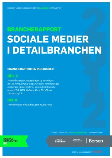 Sociale medier i detailBranchen - Dansk Erhverv