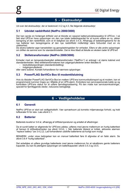 USER MANUAL NetPro 2000-4000 UPS - Metric