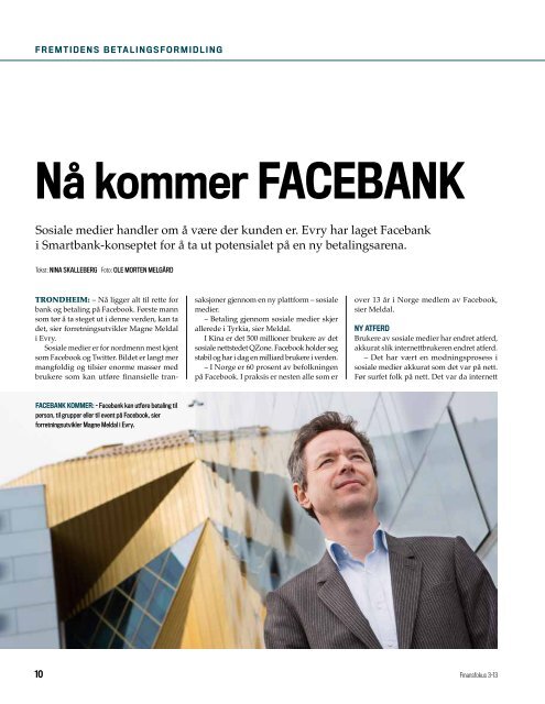 Last ned Finansfokus 03/13 som PDF - Finansforbundet