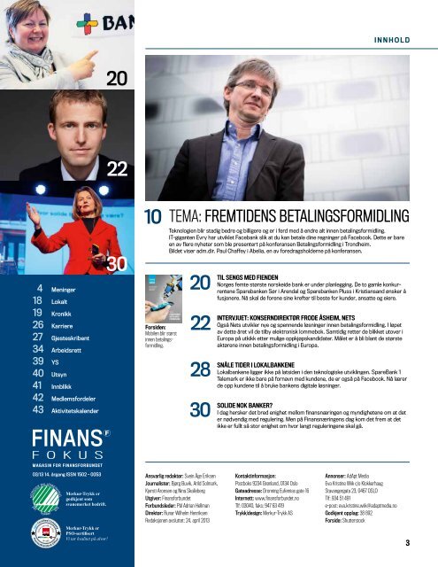 Last ned Finansfokus 03/13 som PDF - Finansforbundet