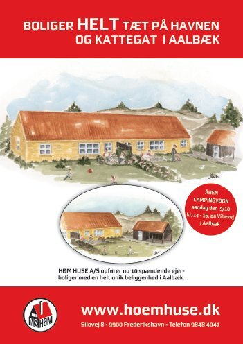 Brochuremateriale Vibevej - Høm Huse A/S