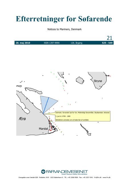 Efterretninger for Søfarende - Farvandsvæsenet