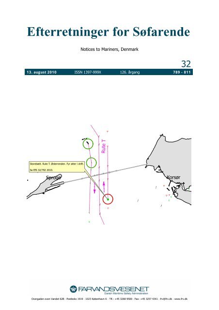 Efterretninger for Søfarende - Farvandsvæsenet