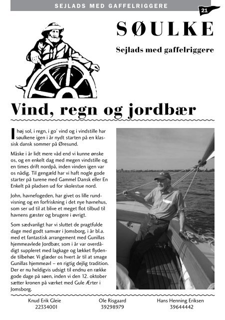 August 2011 - Kjøbenhavns Amatør-Sejlklub