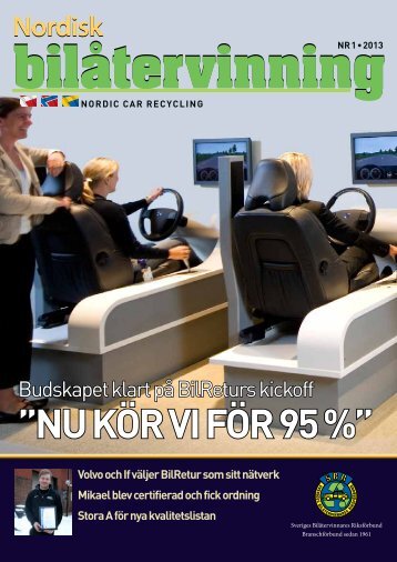 NU KÖR VI FÖR 95 %” Nordisk - SBR