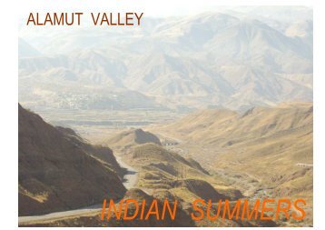 path to alamut valley - In the gap between