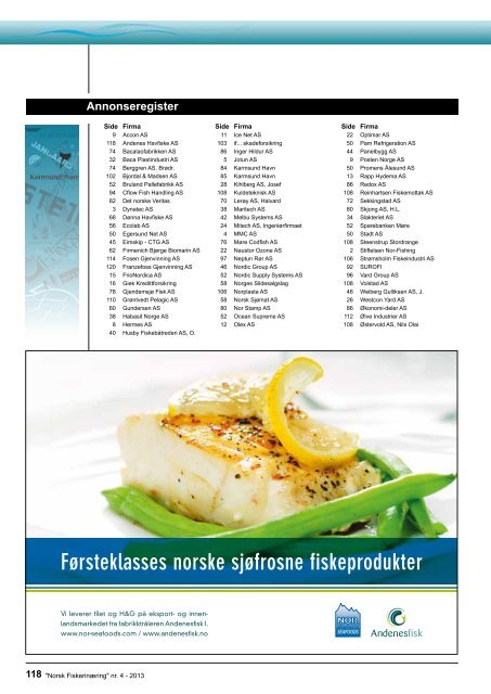 Norges 100 største sjømatselskaper. Austevoll Seafood nr. 3.