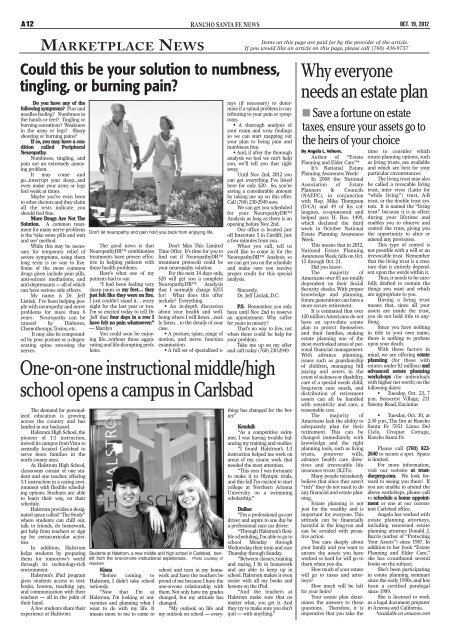 The Coast News (Page 1)