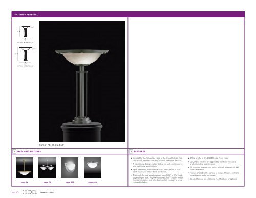 Pedestal Pages - OCL Architectural Lighting