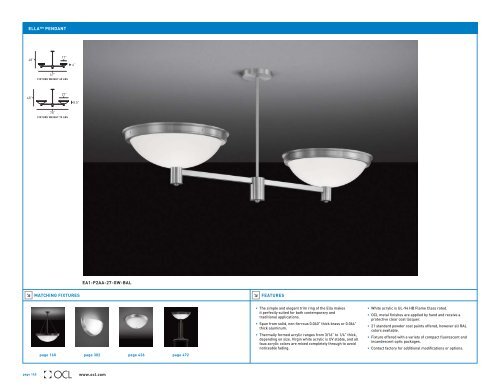 Catalog Page - OCL Architectural Lighting