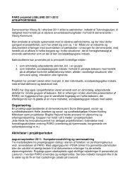 paro rapport pdf - Viborg Kommune