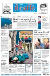 Giudici unica nota stonata in un coro di sì ai Bilaterali ...