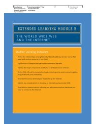 EXTENDED LEARNING MODULE B - McGraw-Hill Learning Solutions