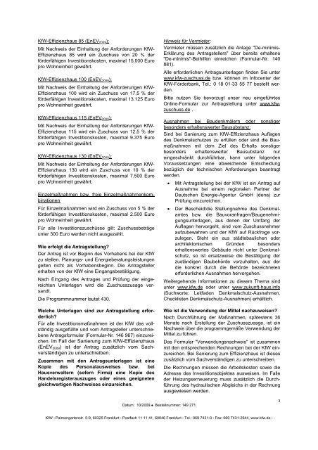 Rundschreiben der KfW-Bankengruppe vom 30.09.2009