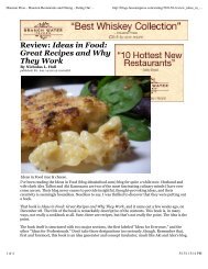 Review Ideas In Food Modernist Cuisine The Art And - 
