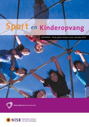 werkboek 'Sport en kinderopvang' - NISB