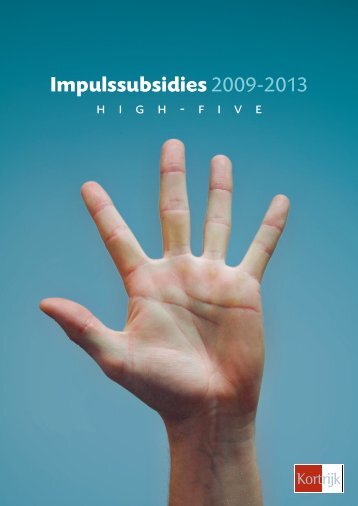 Impulssubsidies 2009-2013