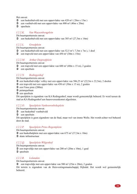 SportbeleidSplan 2008-2013 - Ba