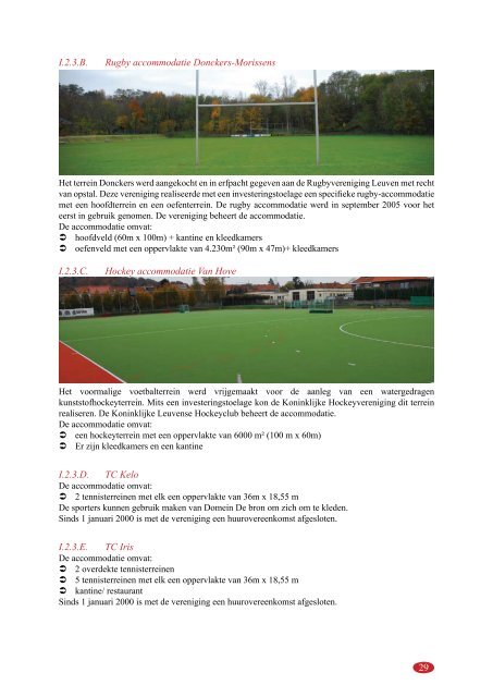 SportbeleidSplan 2008-2013 - Ba