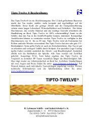 Tipto Twelve Beschreibung - H. Lohmann Schiffs