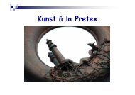 Kunst à la Pretex - H. Lohmann Schiffs