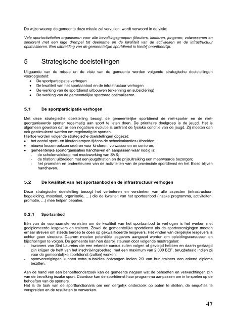 Sportbeleidsplan 2008-2013