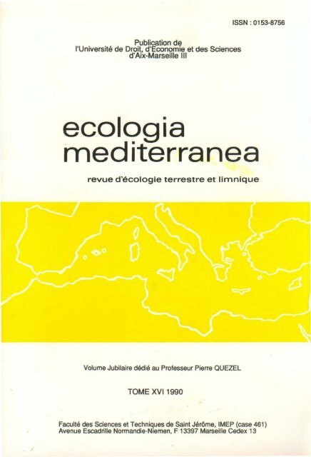 J Ecologia Mediterranea