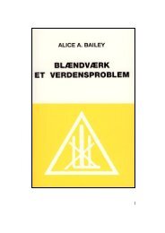 Blændværk – et verdensproblem