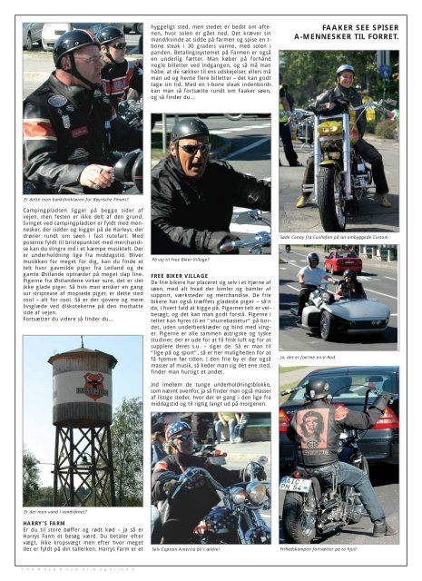 A CAP's HARLEY-DAVIDSON LIFESTYLE MAGAZINE ... - Caps-mc.dk