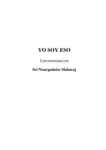 YO SOY ESO - Advaita Vedanta