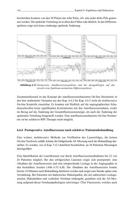 Mechanismen und On-line Dosimetrie bei selektiver RPE Therapie