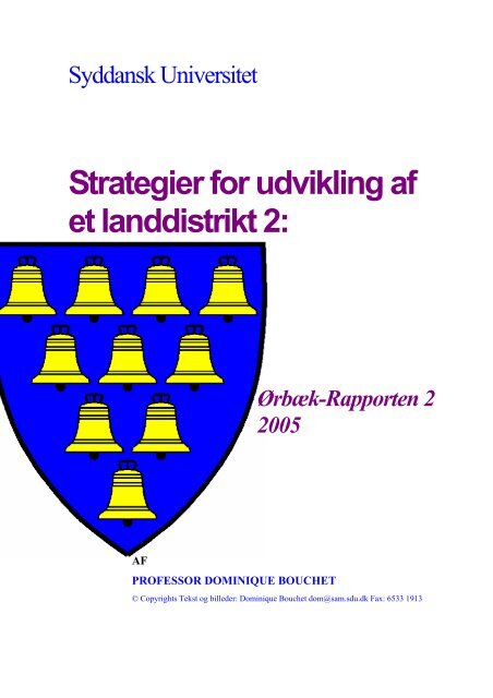 Strategier for udvikling af et landdistrikt 2: - Folkeligt Institut for ...