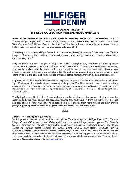 hilfiger denim finest quality