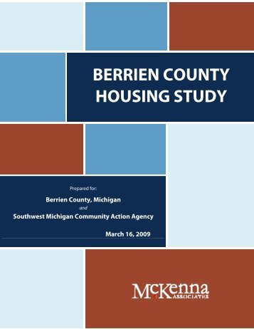 BERRIEN COUNTY HOUSING NEEDS STUDY