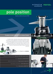 pole position - Festool