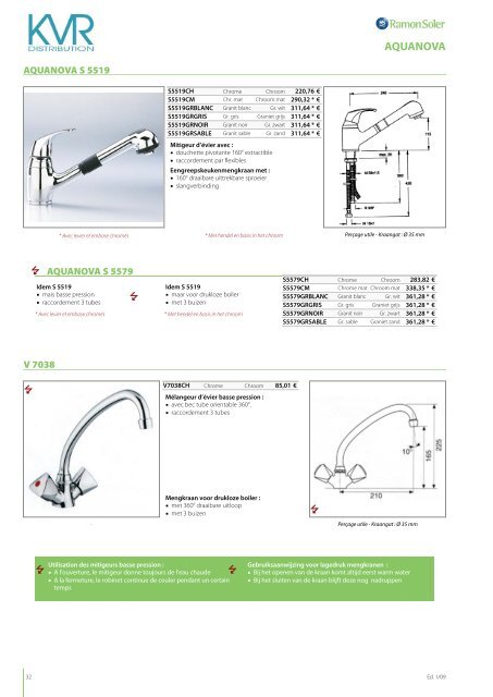 La gamme Ramon Soler a toujours été appréciée pour son design ...