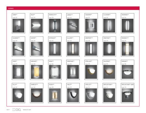 Catalog Introduction - OCL Architectural Lighting