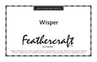 Wisper Gerüst - Feathercraft