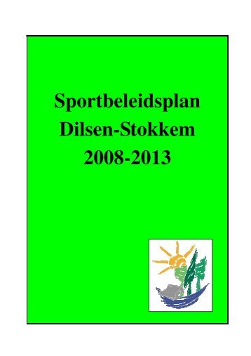 Sportbeleidsplan Dilsen-Stokkem 2008-2013