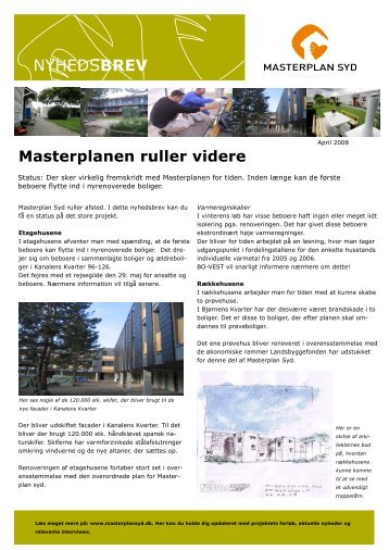 NYHEDSBREV - Masterplan Syd