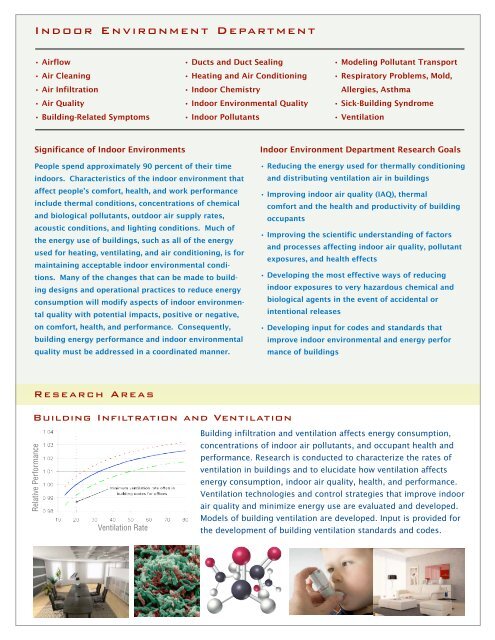 Indoor Environment Department - Environmental Energy ...