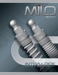 Intra-Lock MILO 3.0mm Catalog