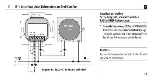 RADEMACHER Troll Comfort 3D Zeitschaltuhr (36500712 ...