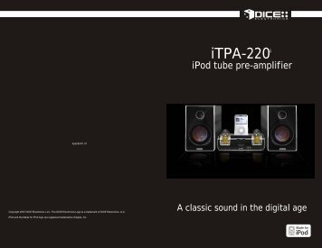 iTPA-220 - DICE Electronics