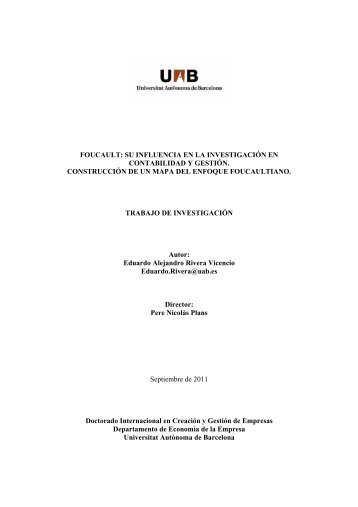 TESINA FOUCAULT (Eduardo Rivera Vicencio) - idem@uab.es ...