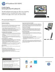 Hp Touchsmart 5 1143d Desktop Pc