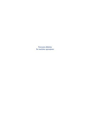 Doktrine for sjøoperasjoner (pdf)